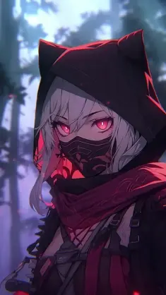 Mysterious Cat Girl live wallpaper download