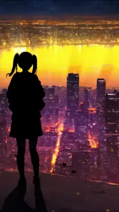Cityscape Silhouette live wallpaper download