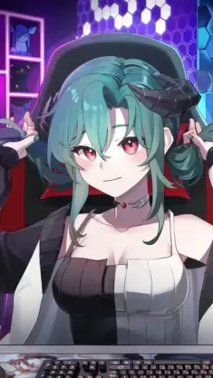 Streamer Girl live wallpaper download