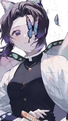 Shinobu Kocho From Kimetsu No Yaiba live wallpaper download