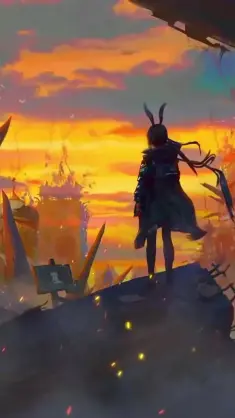Amiya (Arknights) live wallpaper download