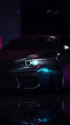 BMW M2 Under the Rain live wallpaper download