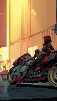 Cyberpunk 2077 Rider live wallpaper download