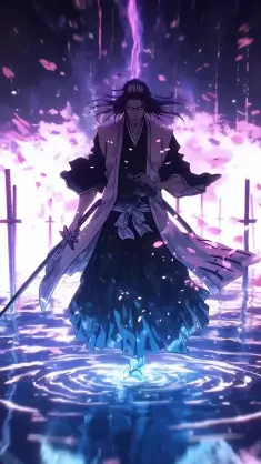 Soul Reaper Byakuya live wallpaper download