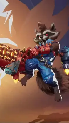 Rocket Racoon (Marvel Rivals) live wallpaper download