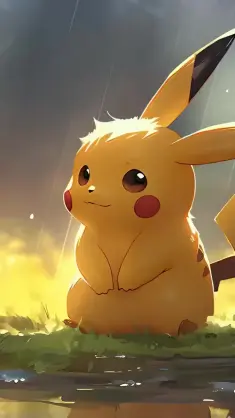 Rainy Day With Pikachu live wallpaper download