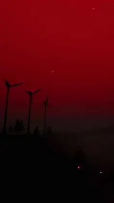 Foggy Red Sky live wallpaper download