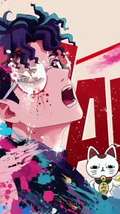 Chaos of Dandadan live wallpaper download