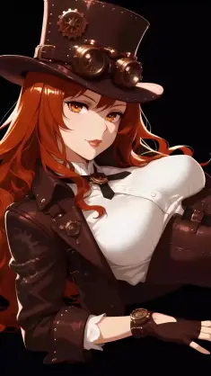 Steampunk Girl live wallpaper download