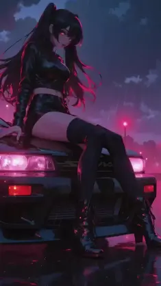Nissan Silvia S13 - Tokyo Reflections live wallpaper download