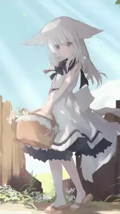 Foxgirl’s Summer Morning live wallpaper download