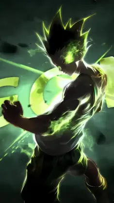 Gon Freecss Nen Explosion live wallpaper download