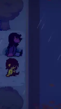 Deltarune Rainy Night live wallpaper download