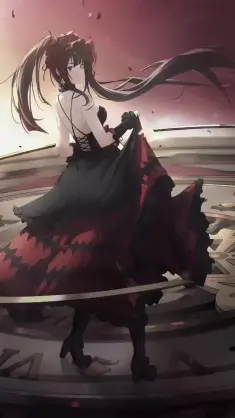 Kurumi Dancing Through Time live wallpaper download