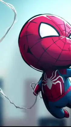 Chibi Spiderman live wallpaper download