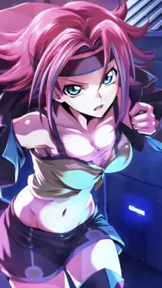 Kallen Crimson Dashing (Code Geass) live wallpaper download