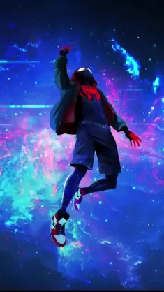 Spiderman in the Space live wallpaper download
