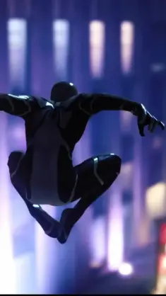 Exploring the Spiderman Purple Night live wallpaper download
