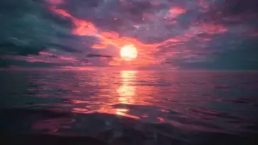 Paradise Sunset animated wallpaper download