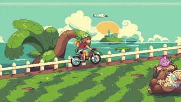 May Riding a Bike (Pokemon Emerald) live wallpaper download