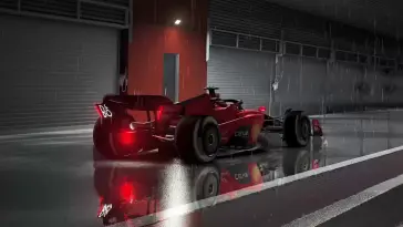 Ferrari F1 Under the Rain live wallpaper download