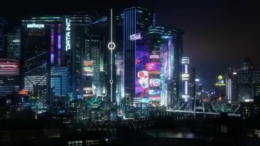 Night City live wallpaper download