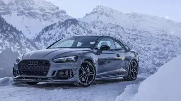 Audi RS5-R in Winter live wallpaper download