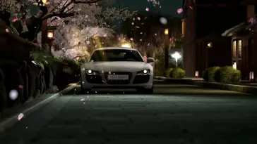 Audi R8 Parked at Night live wallpaper download