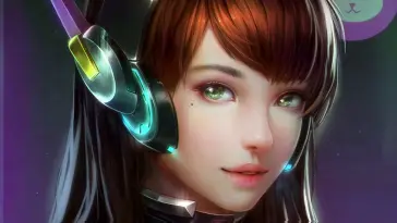 Overwatch D.Va: A Closer Look live wallpaper download