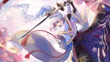 Kamisato Ayaka Genshin Impact live wallpaper download
