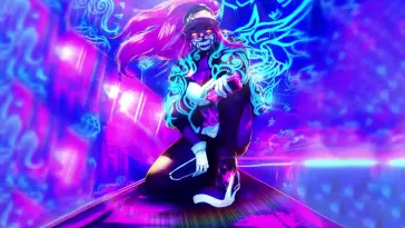 Neon KDA Akali (LoL) live wallpaper download