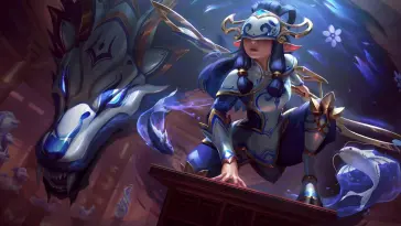 Porcelain Kindred (LoL) live wallpaper download