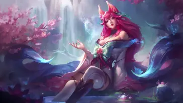 Spirit Blossom Ahri (LoL) live wallpaper download