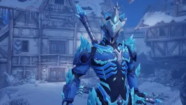 Ice Wraith Genji (Overwatch) live wallpaper download