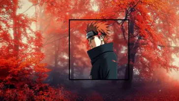 Pain (Nagato) in Leaves live wallpaper download