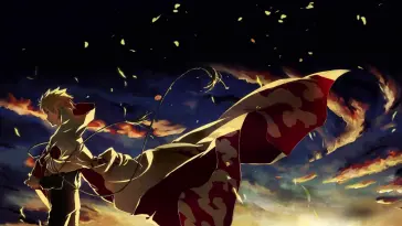 Minato Standing in Cloak (Naruto) live wallpaper download
