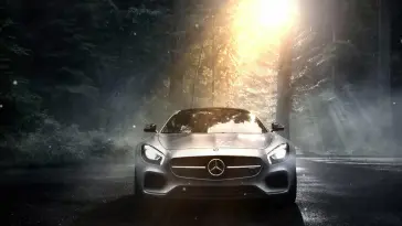 Mercedes Benz AMG GTs live wallpaper download