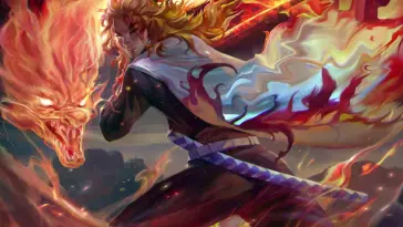 The Flame Hashira Rengoku live wallpaper download