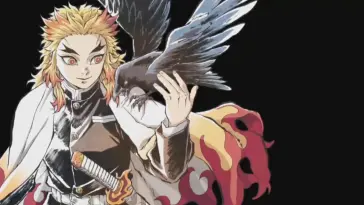 Kyojuro Rengoku With Raven live wallpaper download