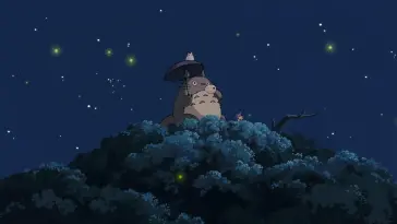 Totoro on Top of a Tree live wallpaper download