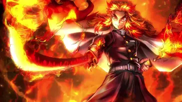 Majestic Flame Hashira Rengoku live wallpaper download
