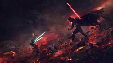Ashoka vs Vader live wallpaper download