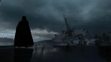 Darth Vader's Rainy Night Vigil live wallpaper download