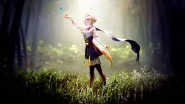 BUTTERFLY in the Deep Forest live wallpaper download