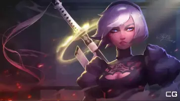 NieR Automata 2B Enigmatic Presence live wallpaper download