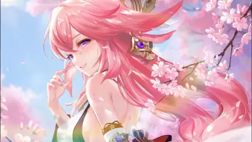 Yae Miko (Genshin Impact) live wallpaper download