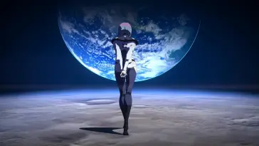 Lucy Going on the Moon (Cyberpunk Edgerunners) live wallpaper download