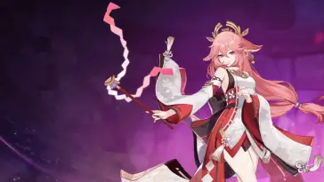Yae Miko's Electro Enchantment live wallpaper download