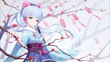 Ayaka Princess of Frost live wallpaper download