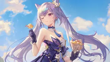 Keqing's Charm live wallpaper download
